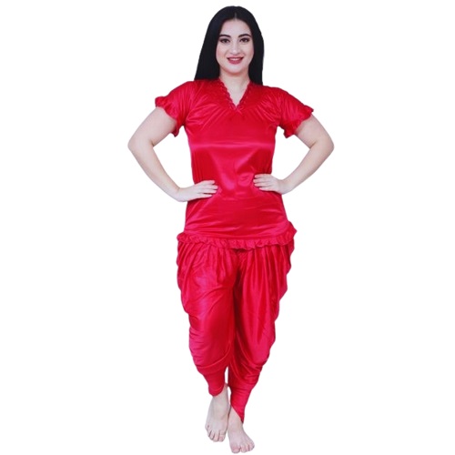 NIGHT DRESS INDIAN COTTON SOFT COMFORTABLE 2 PART LONG