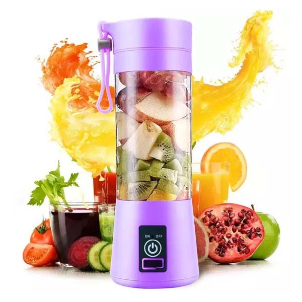 QUICK SPEED JUICE BLENDER HM-03 RECHARGEABLE 380ML