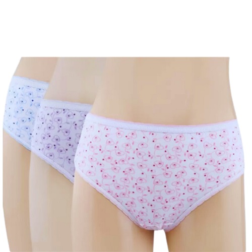 PRINT DESIGN COTTON SOFT PANTY FOR WOMAN