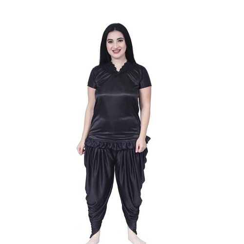 NIGHT DRESS INDIAN DUTI COTTON SOFT COMFORTABLE 2 PART LONG