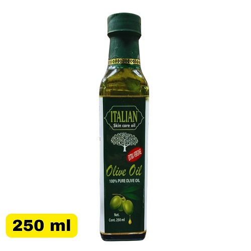 ITALIAN SKIN-CARE OLIVE OIL 250ML | NATURAL MOISTURIZING BODY & HAIR OIL