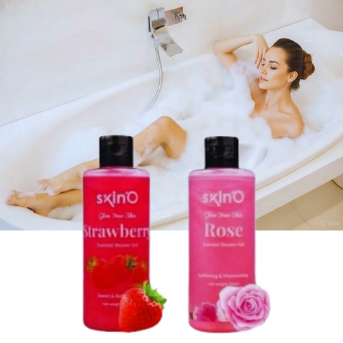 2 PCS 2 Palaver Combo Skin’O Glow Your Skin Rose Scented Shower Gel – Refreshing Floral Fragrance for Soft & Glowing Skin